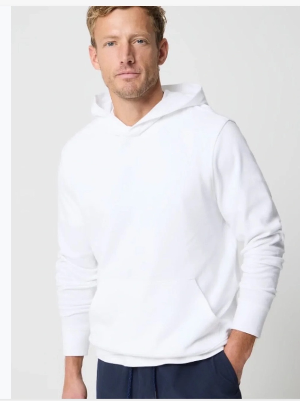 J. Crew Performance bird's-eye hoodie - White